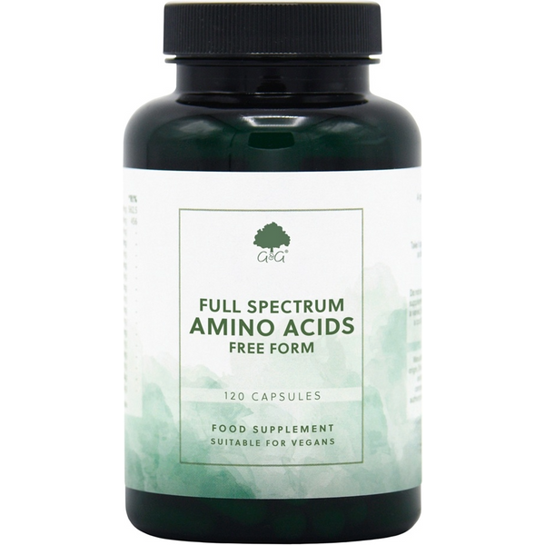 Full Spectrum Amino Acids 120 Capsules - G&G Vitamins