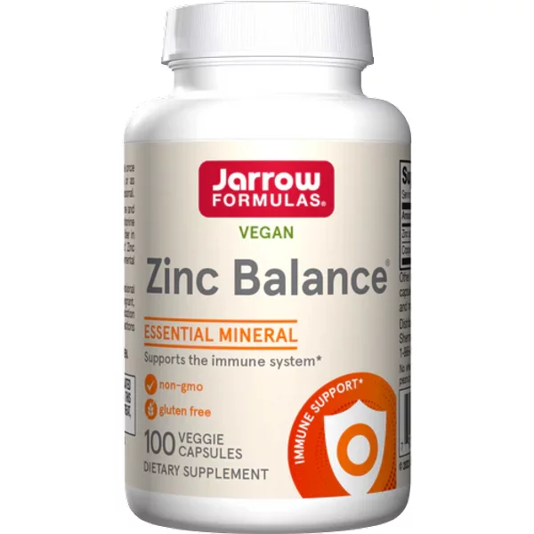 Zinc Balance, 100 Veg Capsules - Jarrow Formulas
