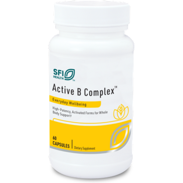 Active B complex™ 60 capsules with vitamin b - SFI HEALTH™