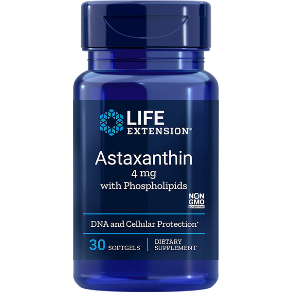 Astaxanthin 30 softgels with Phospholipids - LIFE EXTENTION®