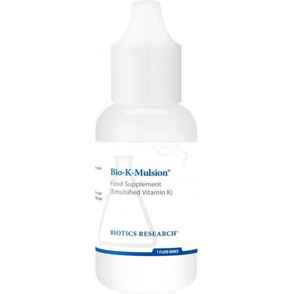 Bio-K-Mulsion® 30ml liquid with vitamin K- BIOTICS RESEARCH®