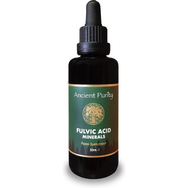Fulvic Acid Minerals 50ml liquid with 100% biomass - Ancient Purity