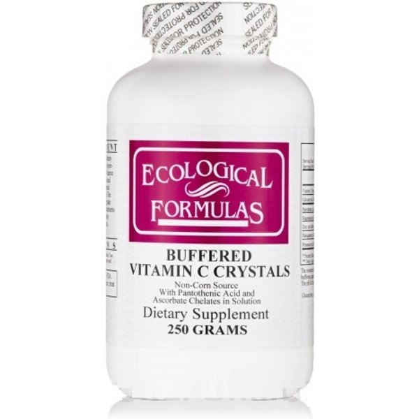 Buffered Vitamin C Crystals 250 g - Ecological Formulas