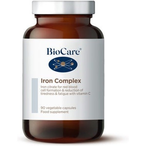 Iron complex 90 capsules to support normal formation of red blood cells - BioCare®