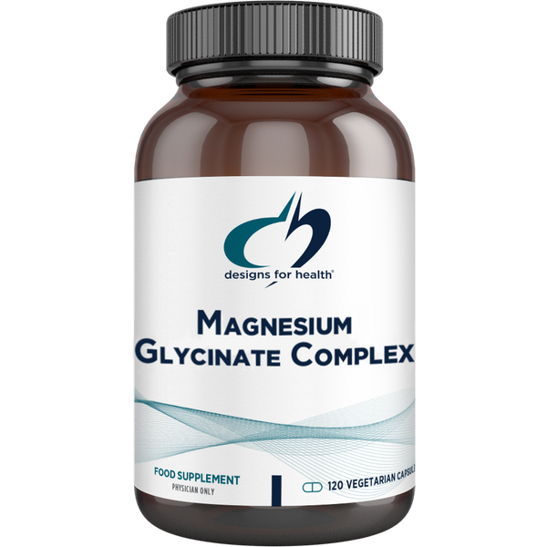 Magnesium Glycinate complex 120 capsules - designs for health®