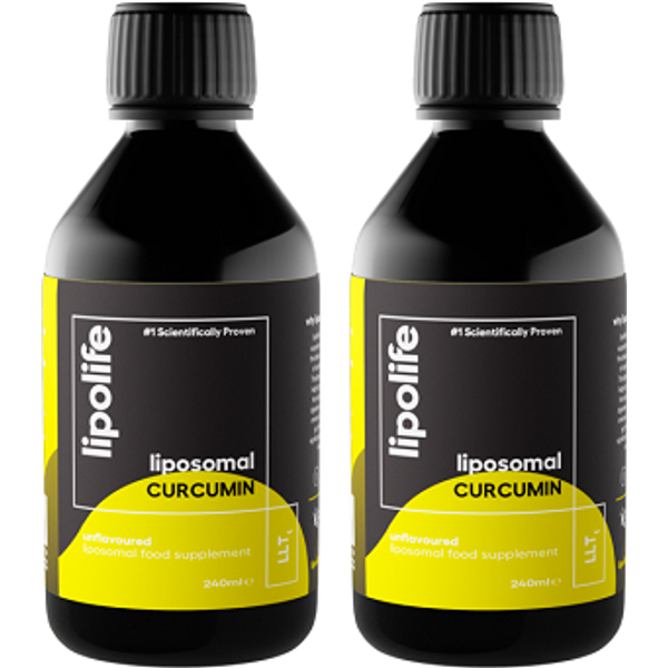 LLT1 Liposomal Curcumin 240ml – Lipolife DOUBLE PACK