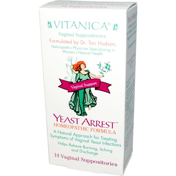 Yeast Arrest 14 suppositories - VITANICA®