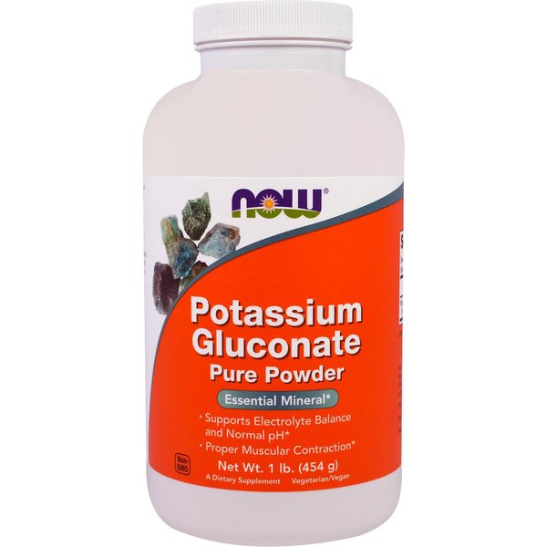 Potassium Gluconate 454g powder - now®