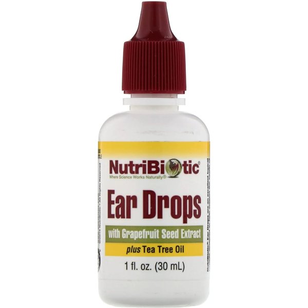 Ear Drops 30ml with grapefruit seed extract plus Tea Tree Oil - NutriBiotic®