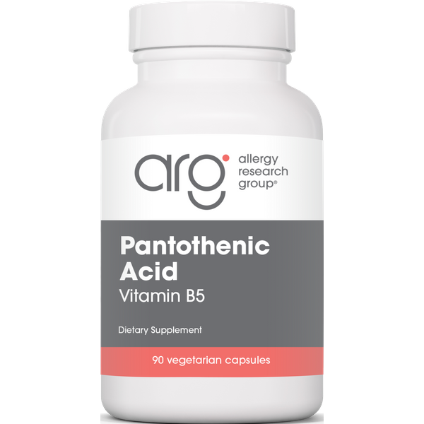 Pantothenic acid 90 capsules with vitamin B5 - allergy research group®