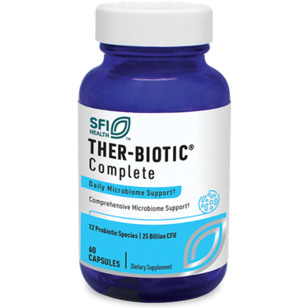 Ther-Biotic® Complete 60 capsules with probiotic blend - SFI HEALTH™