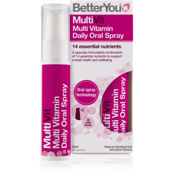 Multivitamin Oral Spray 25ml spray with Multivitamin – BetterYou®