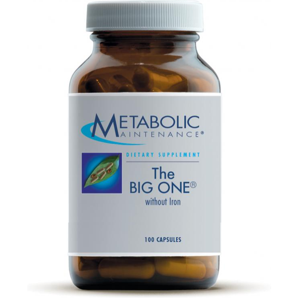 The Big One (without Iron), 100 Capsules - Metabolic Maintenance