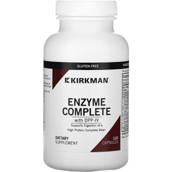 Enzyme complete 120 capsules with proprietary enzyme blend - KIRKMAN®