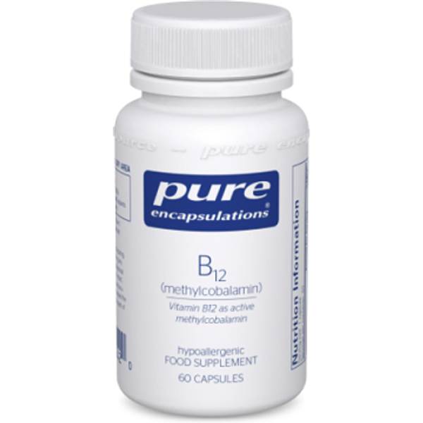 B12 (methylcobalamin) 60 capsules - pure encapsulations