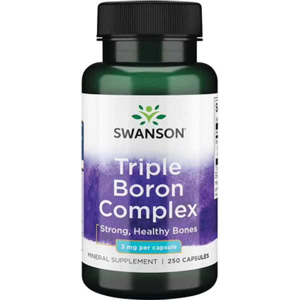 Triple Boron Complex 3mg 250 Capsules - Swanson