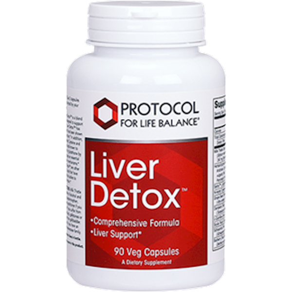 Liver Detox Support 90 capsules - PROTOCOL FOR LIFE BALANCE®
