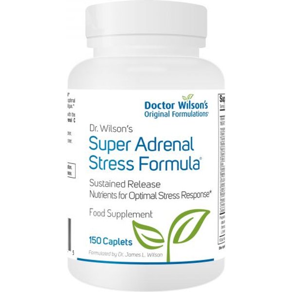 Super Adrenal Stress Formula, 150 Caplets - Dr Wilson