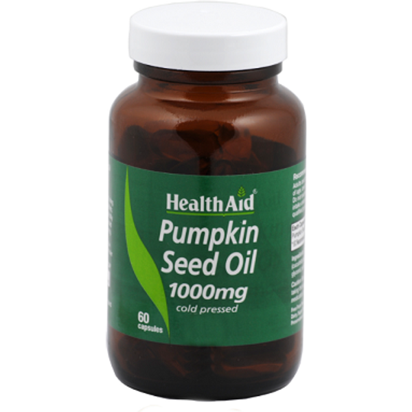 Pumpkin Seed Oil 1000mg (60 capsules) - Health Aid