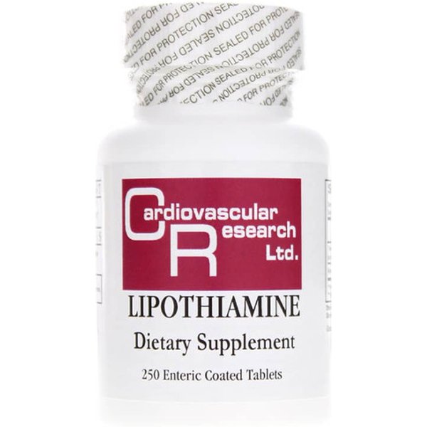 Lipothiamine - 250 Enteric Coated Tablets - Ecological Formulas