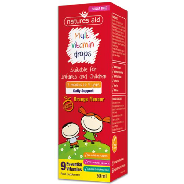 Multi Vitamin Drops 50ml drops- NATURES AID