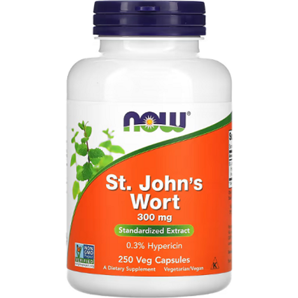 St. John's wort 250 capsules with hypericum perforatum - now®