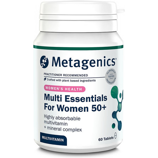 Multi Essentials for Women 50+ Multivitamin 60 Tablets - Metagenics