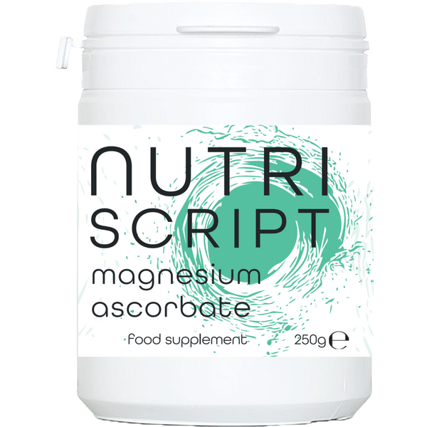 Magnesium Ascorbate Powder 250g - Nutriscript