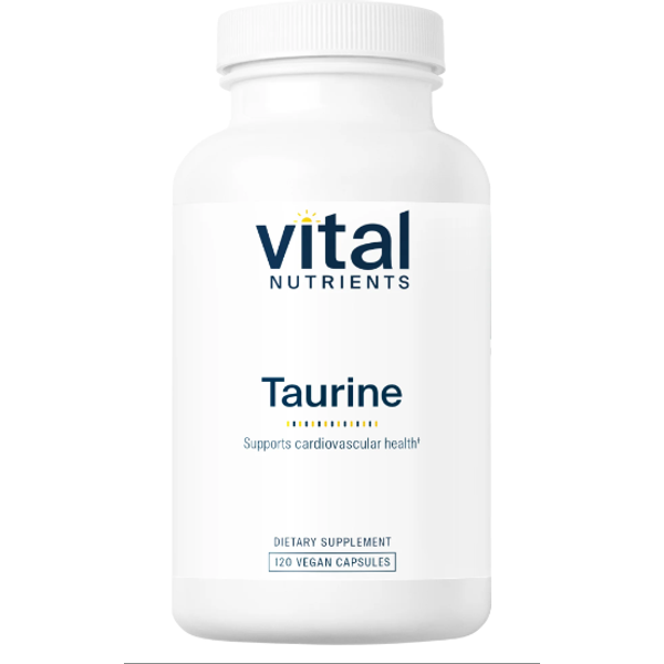 Taurine 120 capsules - vital NUTRIENTS