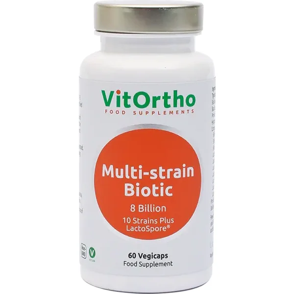 Multi-strain biotic - 60 Vegicaps - VitOrtho