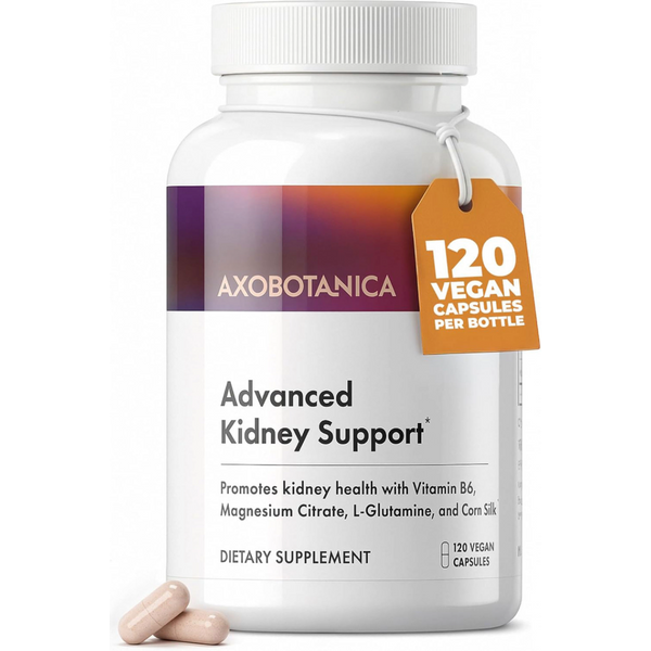 Advanced Kidney Support, 120 Capsules - Axobotanica
