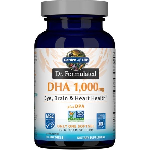 Dr. Formulated DHA (1000mg) - Garden of Life