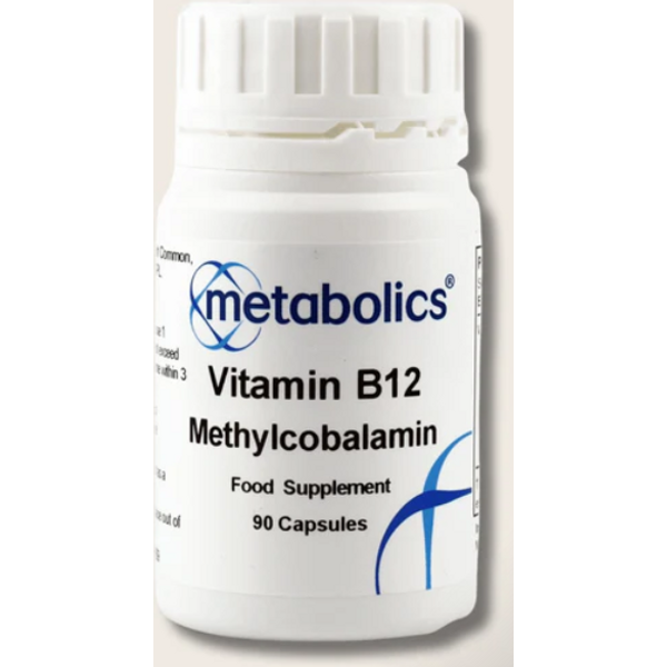 Vitamin B12 Methylcobalamin - 90 Capsules - Metabolics