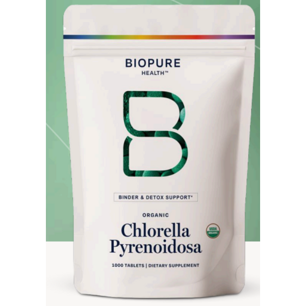 Chlorella Pyrenoidosa - 1000 Tablets - Biopure