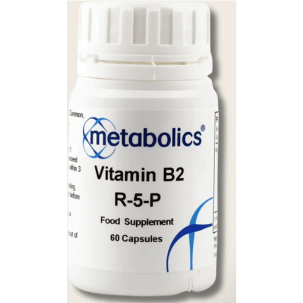 Vitamin B2 (Riboflavin 5 Phosphate) - 60 capsules - Metabolics