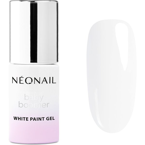 Paint UV/LED Gel 6,5 ml - Baby Boomer White Paint Gel