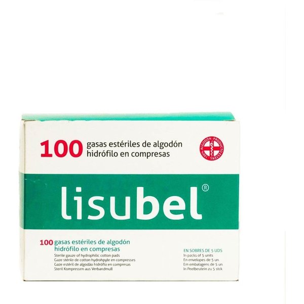 Lisubel Gasa EstéRil AlgodóN HidróFilo 20 Sobres-image