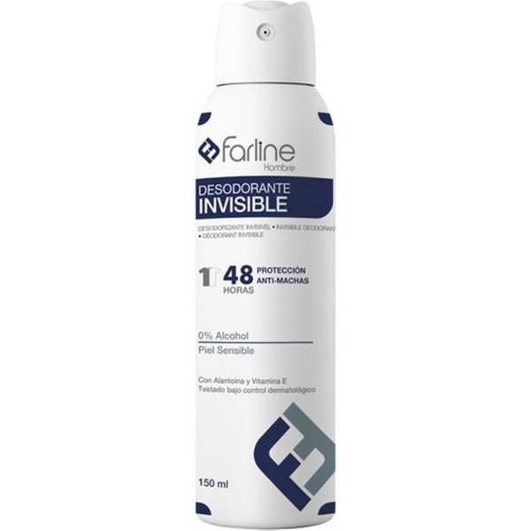 Farline Hombre Desodorante Invisible Spray 150 Ml-image