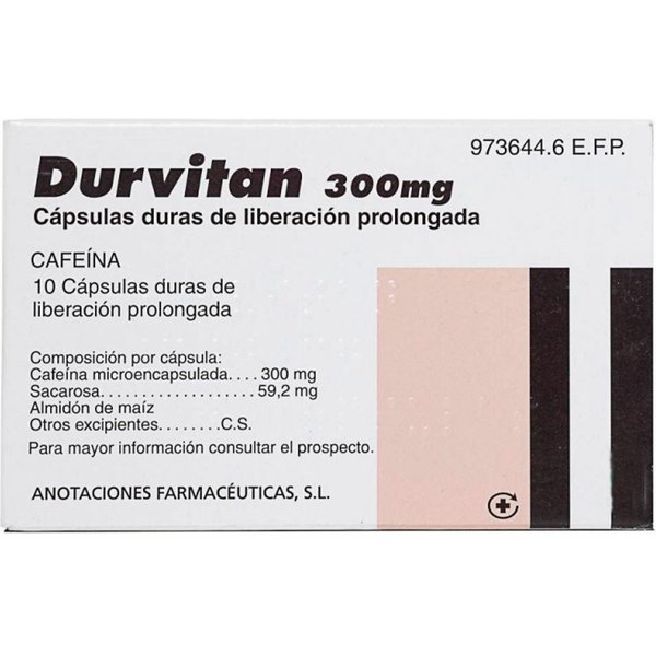 Durvitan 300 Mg 10 CáPsulas LiberacióN Prolongada-image