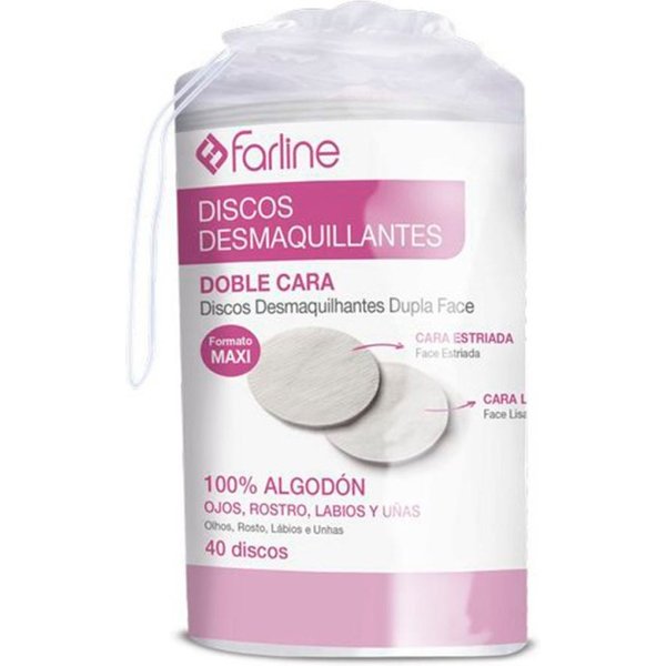 Farline Discos Desmaquillantes 40 Discos-image