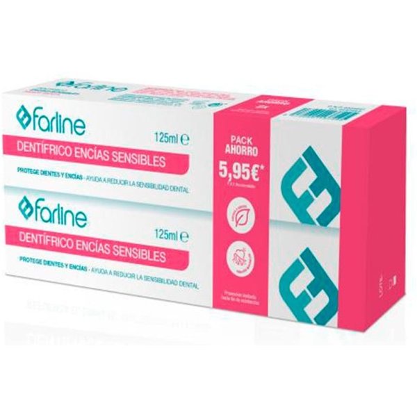 Duplo Farline DentíFrico EncíAs Sensibles 2X125 Ml-image