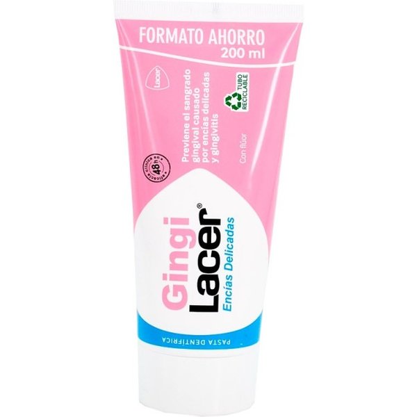 Gingilacer EncíAs Delicadas Pasta DentíFrica 1 Tubo 200 Ml-image