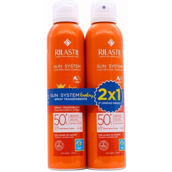 Duplo Rilastil Sun System Spf50+ Spray Baby 2X200 Ml-image