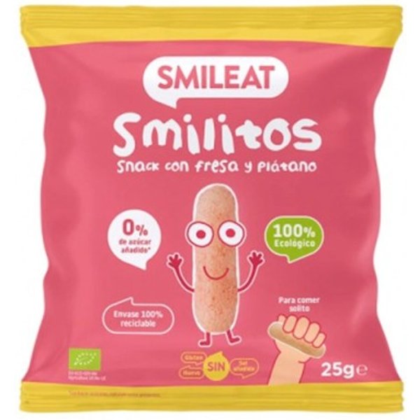 Smilitos Gusanitos Fresa Y PláTano EcolóGicos 25 Gr-image