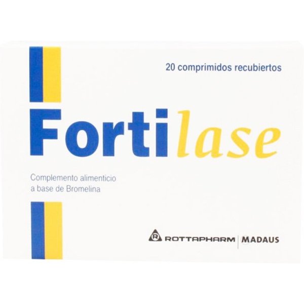 Fortilase 20 Comprimidos Recubiertos-image