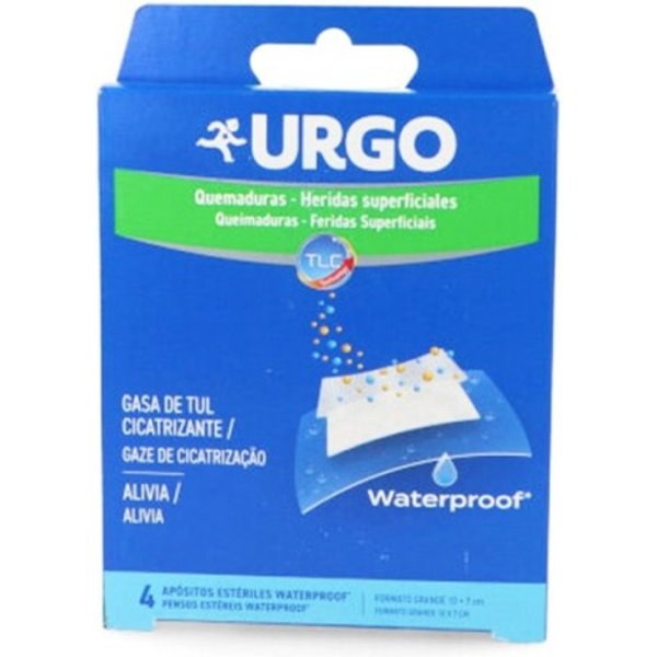 Urgo Quemaduras Waterproof 10X7 Cm 4 ApóSitos-image