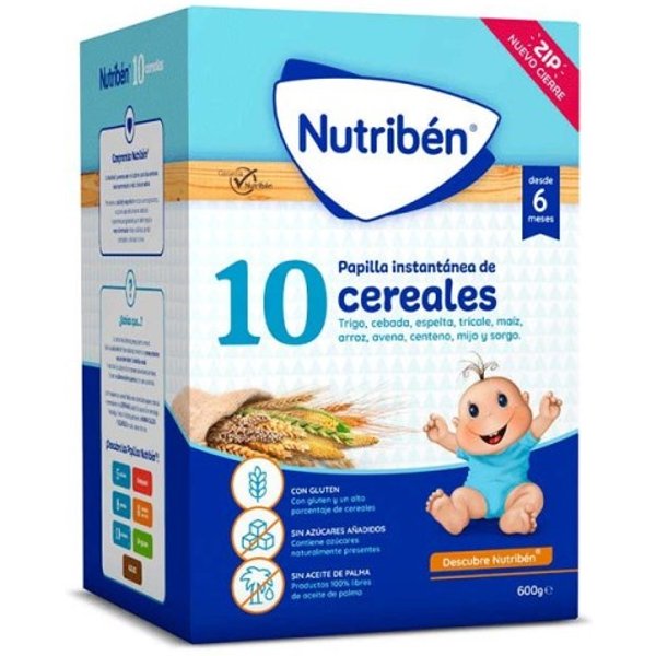 Nutriben 10 Cereales 600 Gr-image