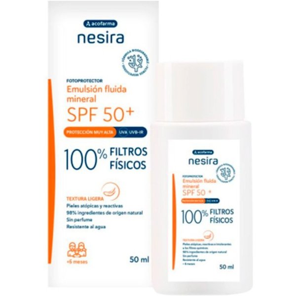 Acofarma Nesira EmulsióN Fluida Mineral Spf50 50 Ml-image