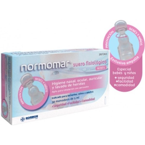 Normomar Suero FisiolóGico Bebe 30 X 5 Ml-image
