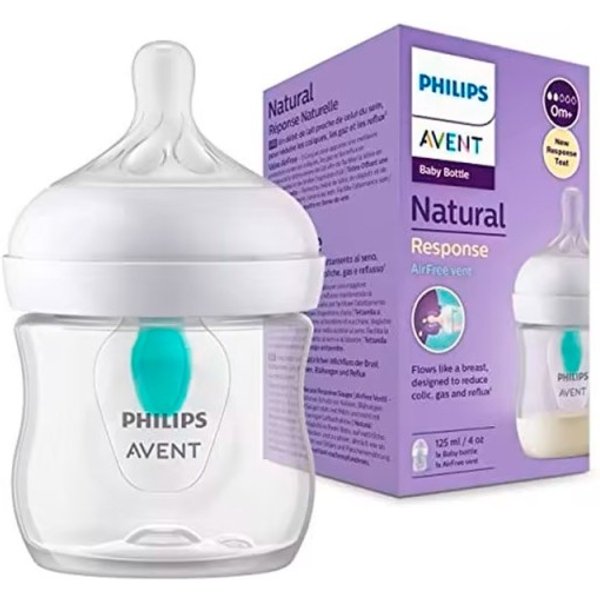 Philips Avent Biberon Natural Response Airfree 125 Ml-image